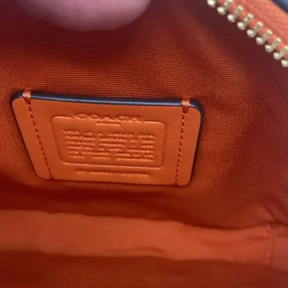 Canteen Crossbody Bag With Halloween Pumpkin Jack-o’-lantern Print Purse - Picture 5 of 8